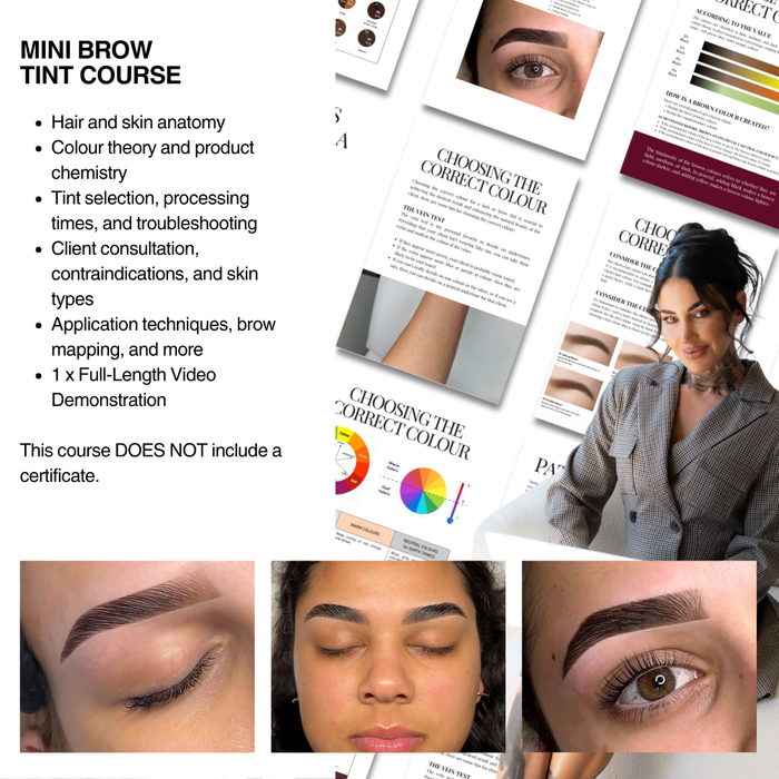 Brow Tint Mini Course