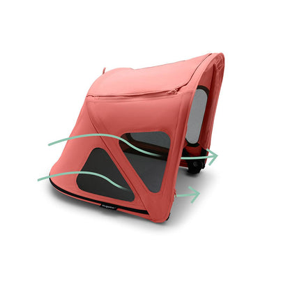 Bugaboo Fox/Fox Cub Breezy Sun Canopy V2 - Sunrise Red