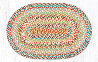 C-328 Multi 1 Color Braided Rug
