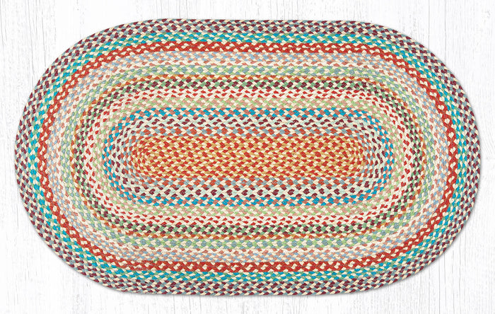 C-328 Multi 1 Color Braided Rug