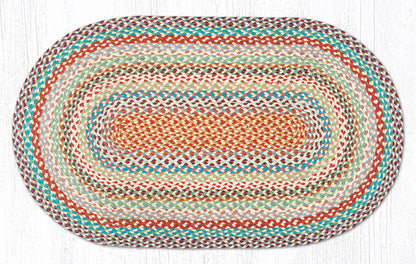 C-328 Multi 1 Color Braided Rug