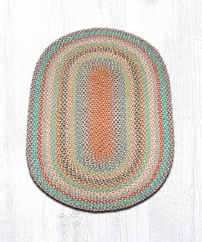 C-328 Multi 1 Color Braided Rug