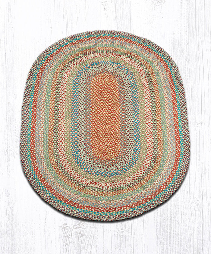 C-328 Multi 1 Color Braided Rug