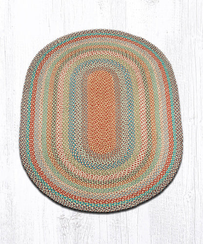 C-328 Multi 1 Color Braided Rug