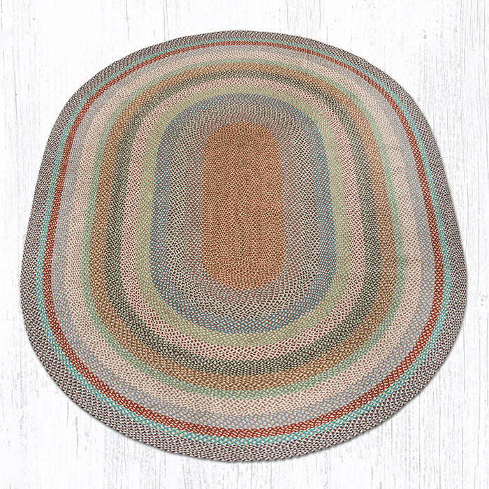 C-328 Multi 1 Color Braided Rug