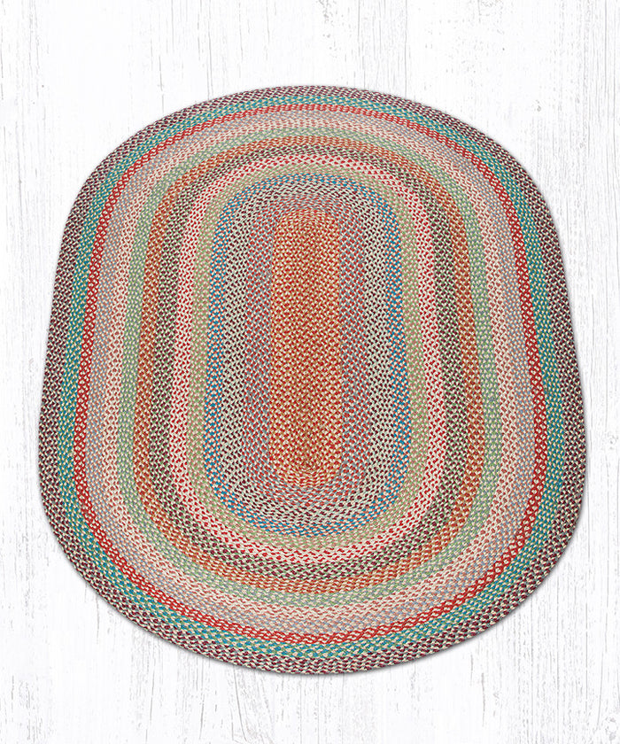 C-328 Multi 1 Color Braided Rug