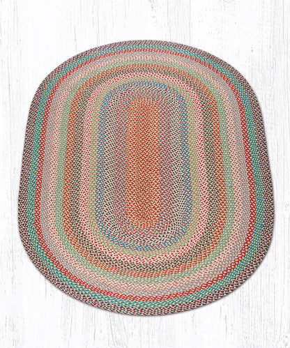 C-328 Multi 1 Color Braided Rug
