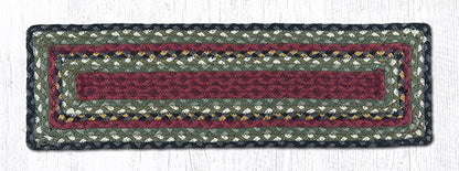 C-338 Burgundy/Olive/Charcoal Stair Tread