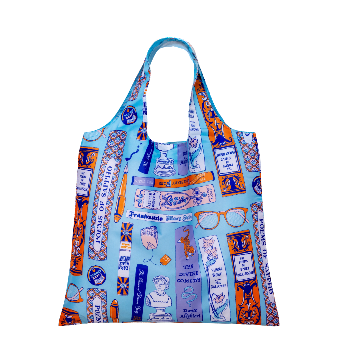 Bookbag Art Sack® - Eco-Friendly Reusable Book Lovers Tote