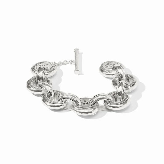 Cannes Demi Link Bracelet Silver