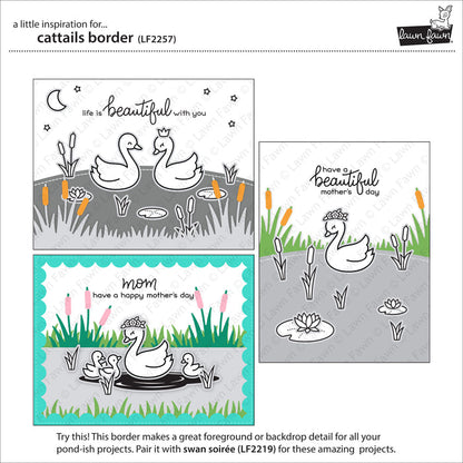 cattails border