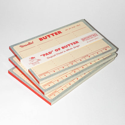 Butter - Risograph Notepad