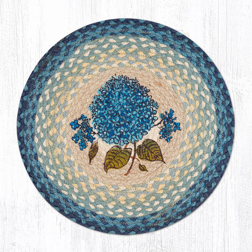 CH-362 Blue Hydrangea Chair Pad