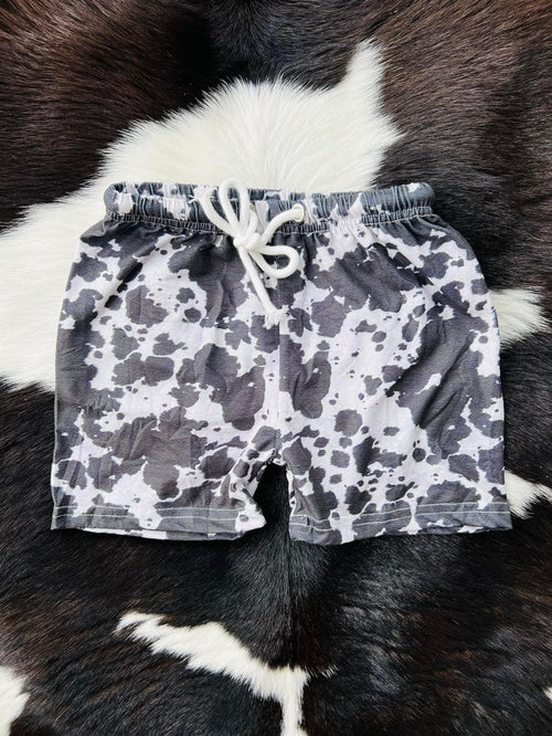 Cow Print BoY YOUTH shorts