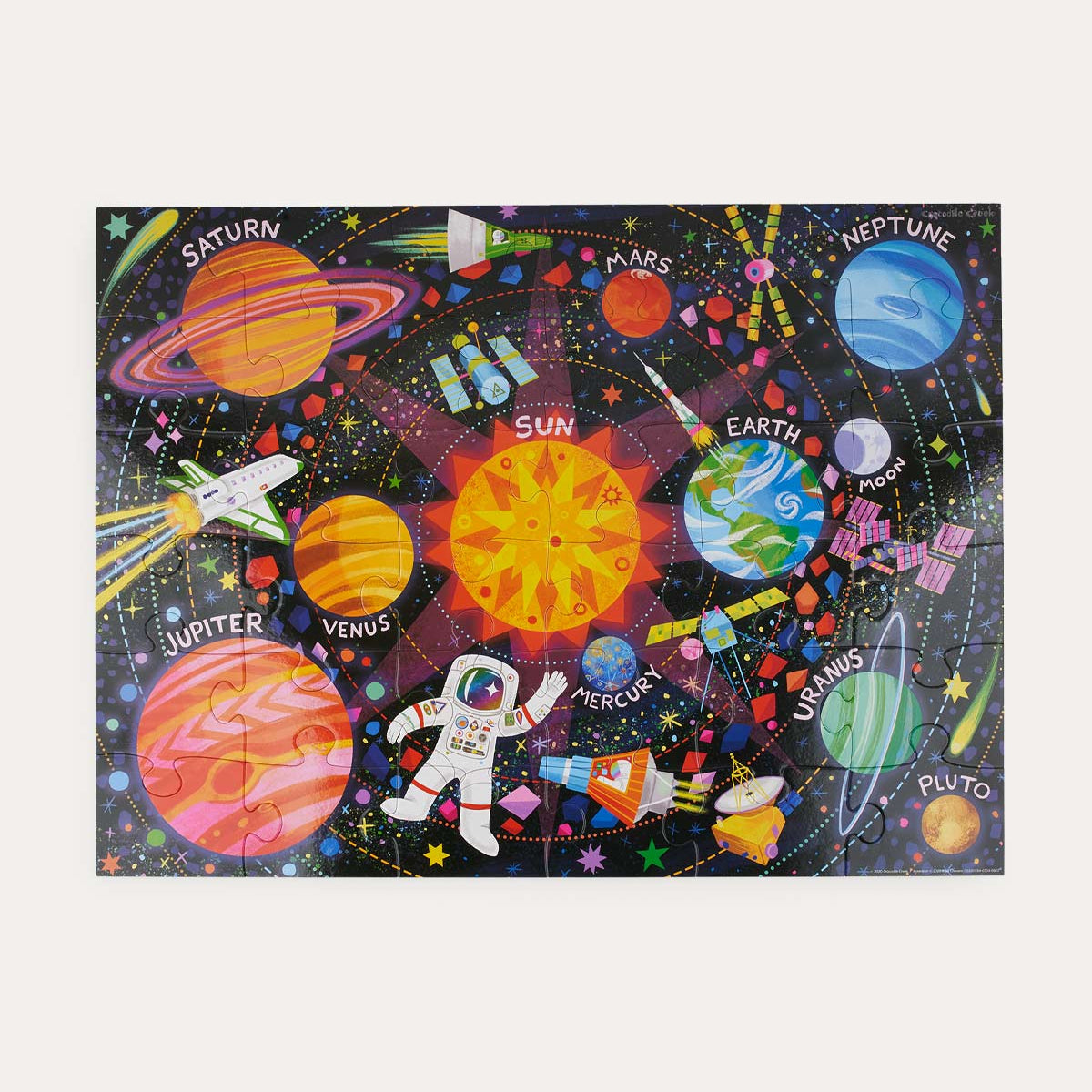 Crocodile Creek 36 Piece Puzzle Space Explorer
