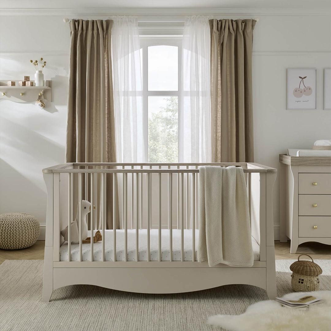 CuddleCo Clara Cot Bed - Cashmere