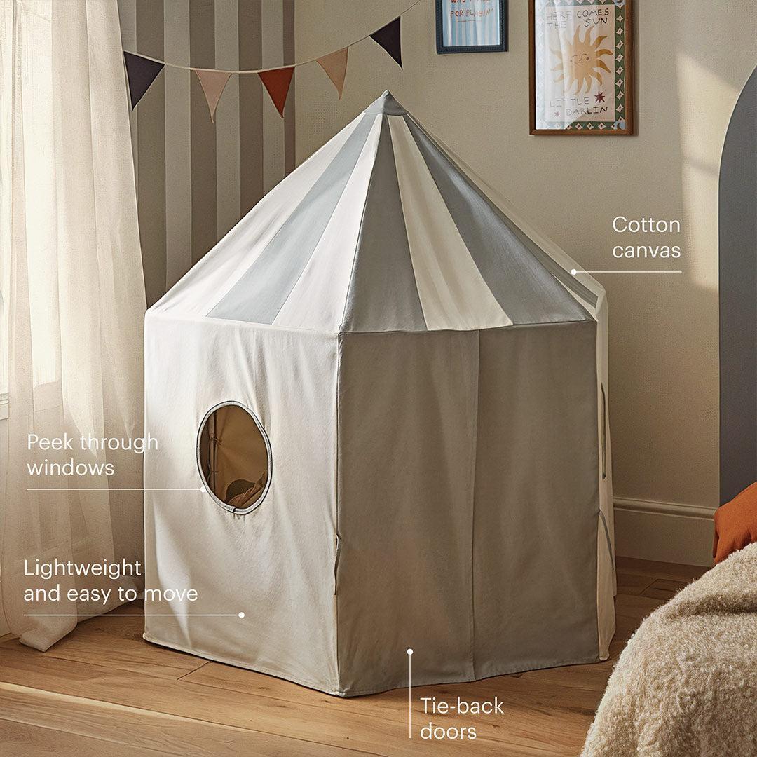 CuddleCo Pavilion Play Tent - Sea Salt