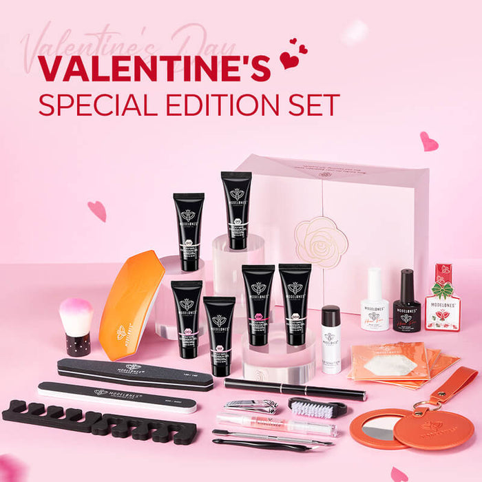 Cupid's Kiss Poly Nail Gel Kit MODELONES #