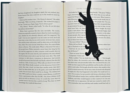 Curious Cat Hanging Metal Bookmark