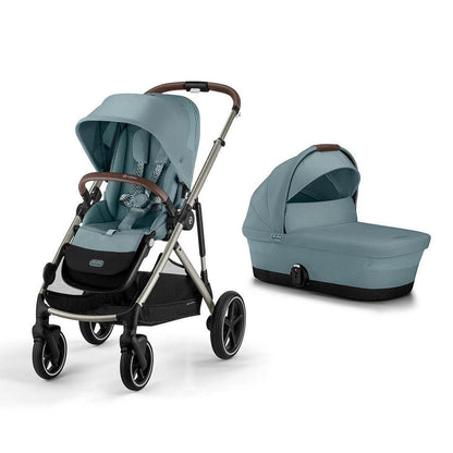 CYBEX Gazelle S Pushchair - Stormy Blue - Taupe