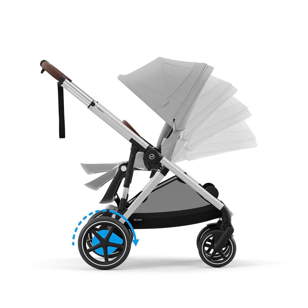 CYBEX e-Gazelle S Pushchair - Stone Grey