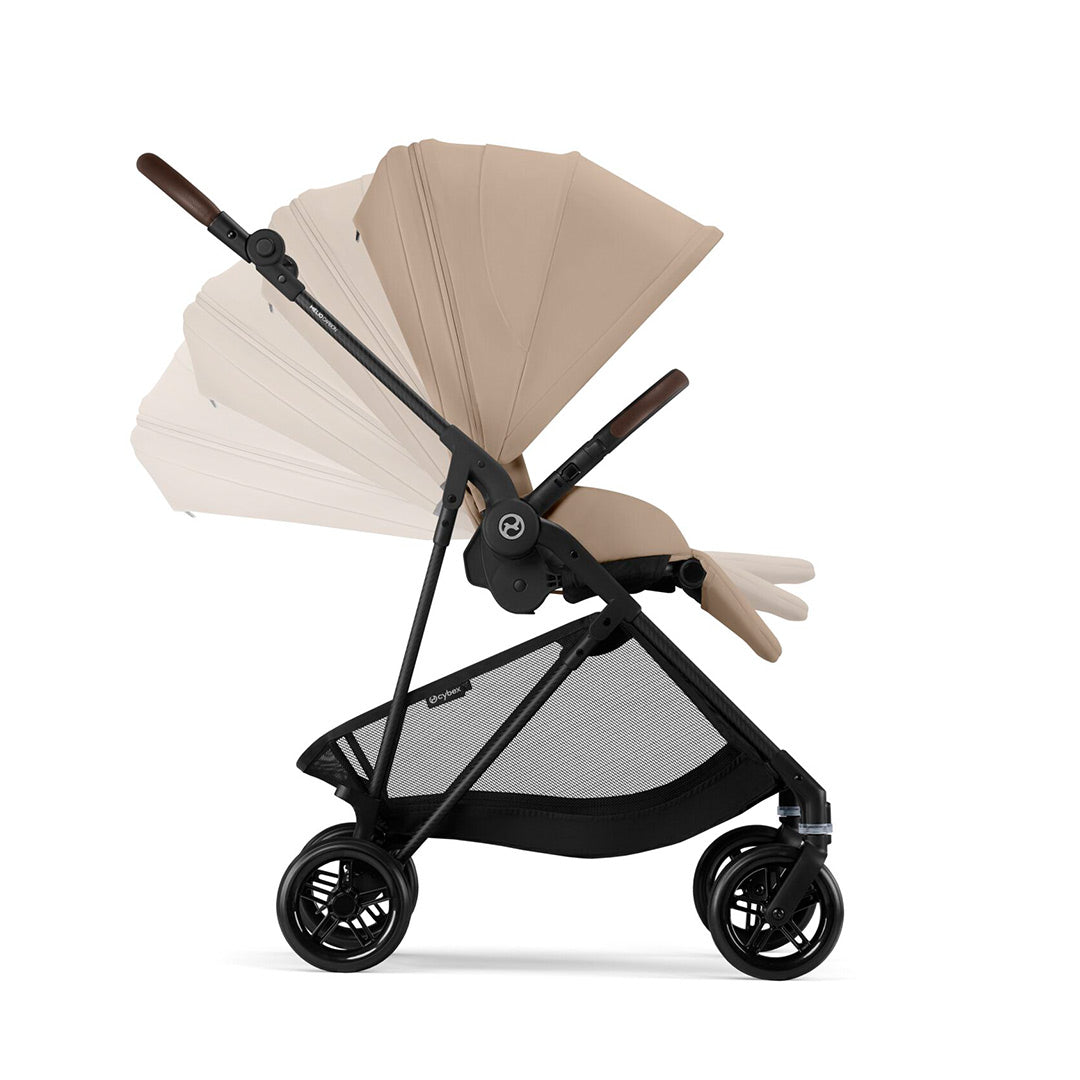 CYBEX Melio Carbon Pushchair - Almond Beige
