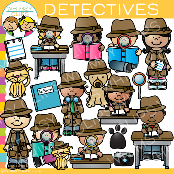 Detective Clip Art