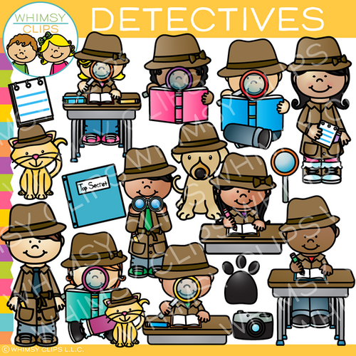Detective Clip Art