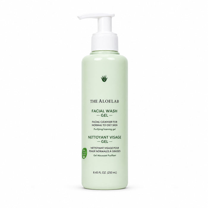 FACIAL WASH GEL CLEANSER - The ALOELAB