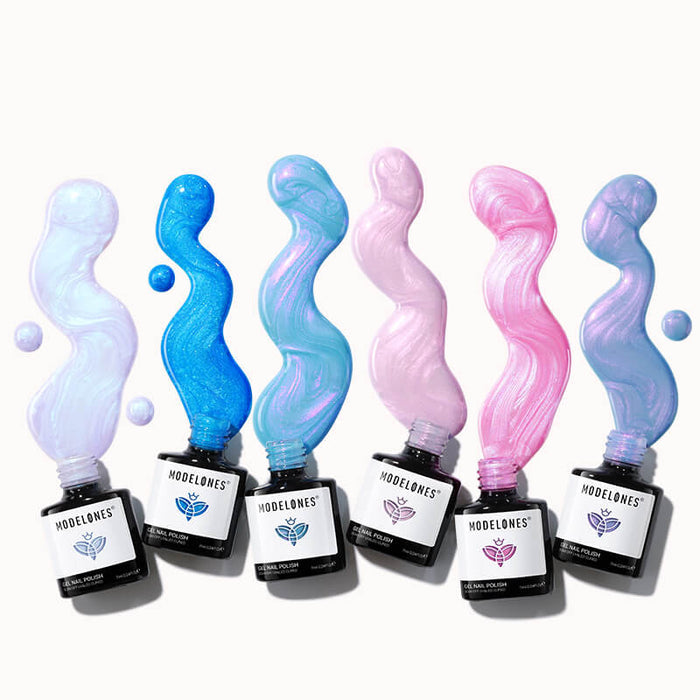 Fairy Dust Gel Polish Set MODELONES #fairy-dust