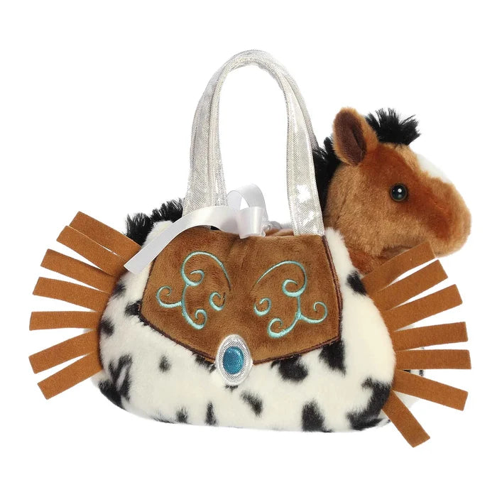 Fancy Pals Toy Pet Carrier - Western Fringe