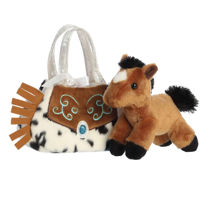 Fancy Pals Toy Pet Carrier - Western Fringe