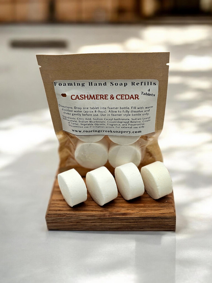 Foaming Hand Soap 4 Pack of Tablets *You choose Scent*