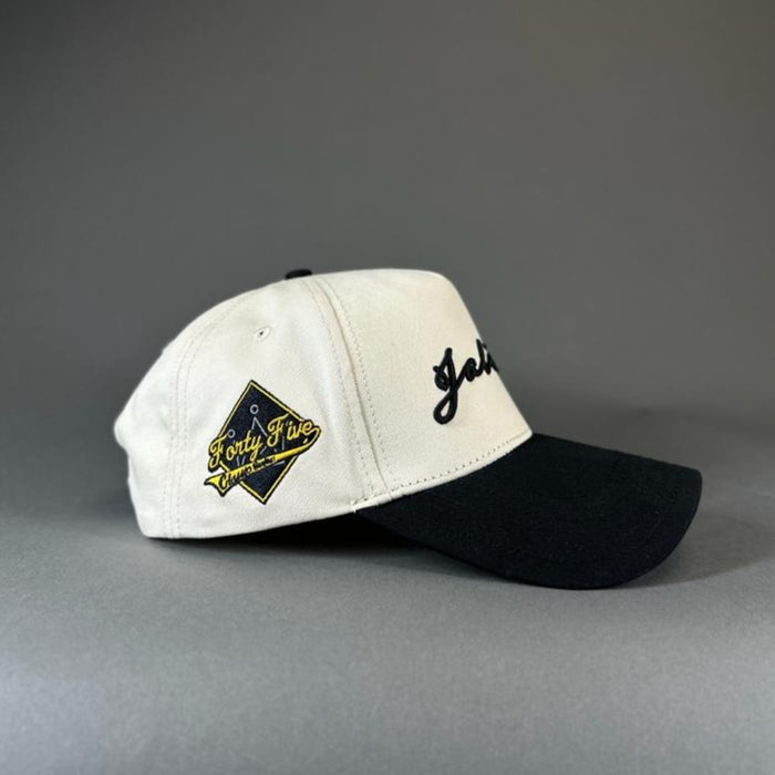 Forty Five "Jalisco" Cap- Cream/Black