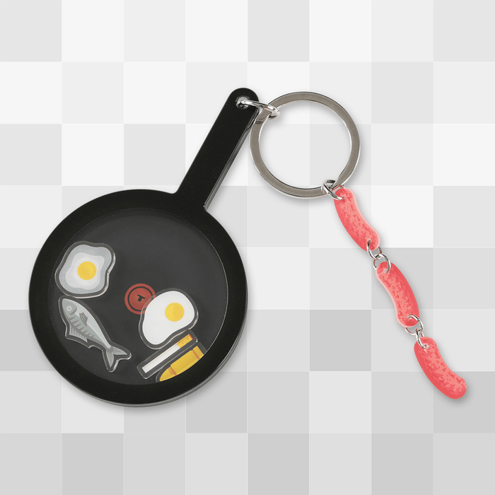 Frying Pan Keychain