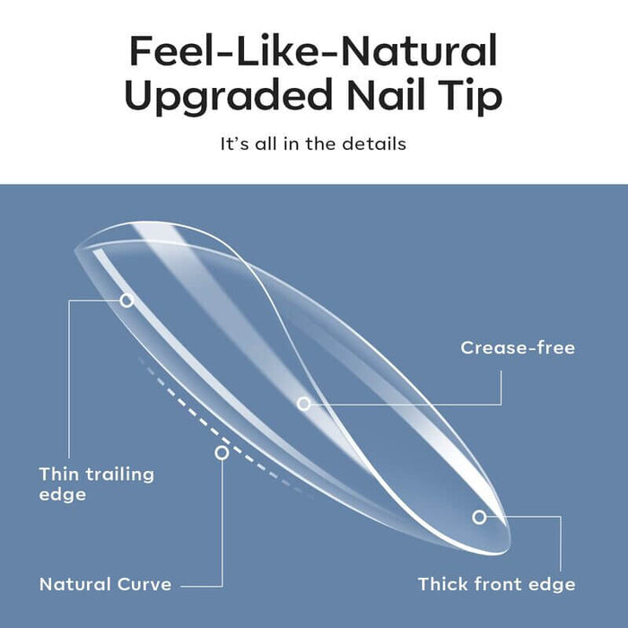 500 Pcs Full Cover Nail Tips Nail Tip MODELONES #