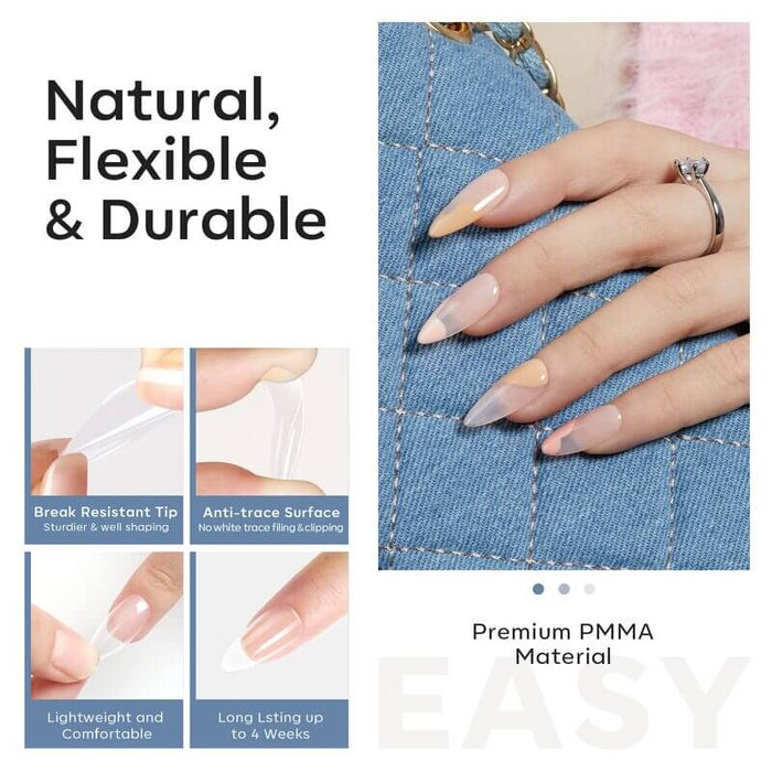500 Pcs Full Cover Nail Tips Nail Tip MODELONES #