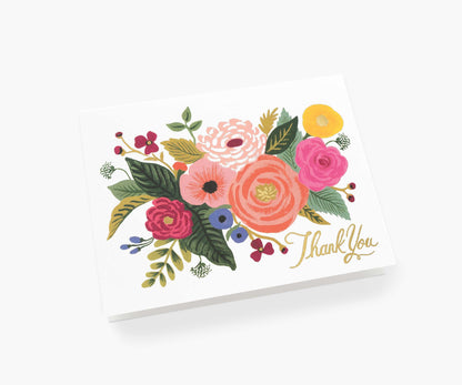 Juliet Rose Thank You Cards - Boxed Set