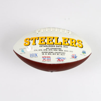 George Pickens Signed Football Pittsburgh Steelers