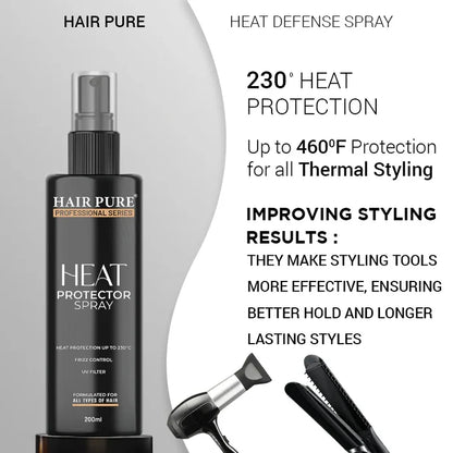 Heat Protector Spray 200ml Heat Protection for upto 230°C