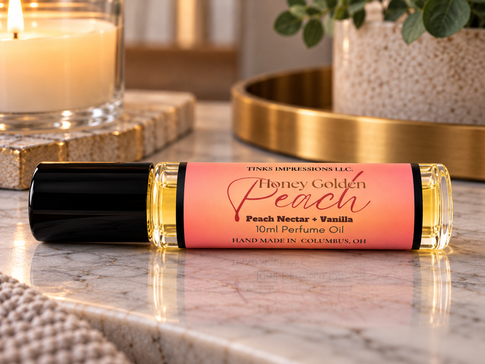 Honey Golden Peach Oil Roller 10ml