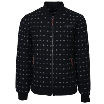 Hooey Bomber Jacket Black/Aztec