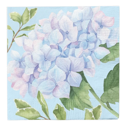 Hydrangea Cocktail Napkins