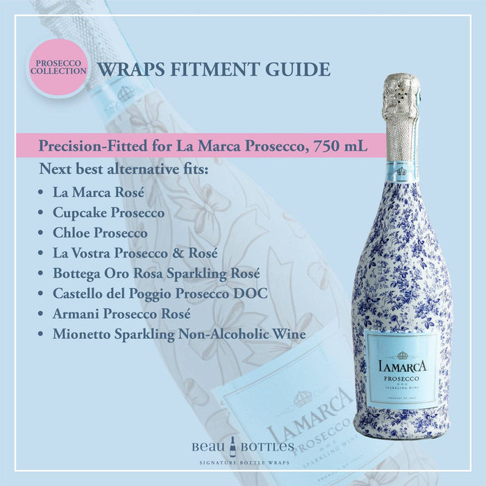 Hydrangea Lattice - Prosecco Collection - B Social Boutique