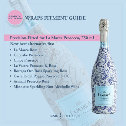 Hydrangea Lattice - Prosecco Collection - B Social Boutique