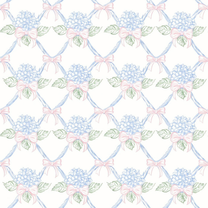 Hydrangea Lattice - Prosecco Collection - B Social Boutique