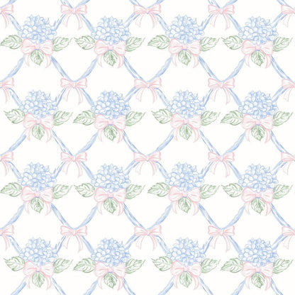 Hydrangea Lattice - Prosecco Collection - B Social Boutique