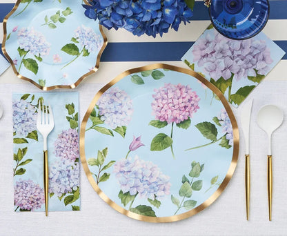 Hydrangea Salad Plates
