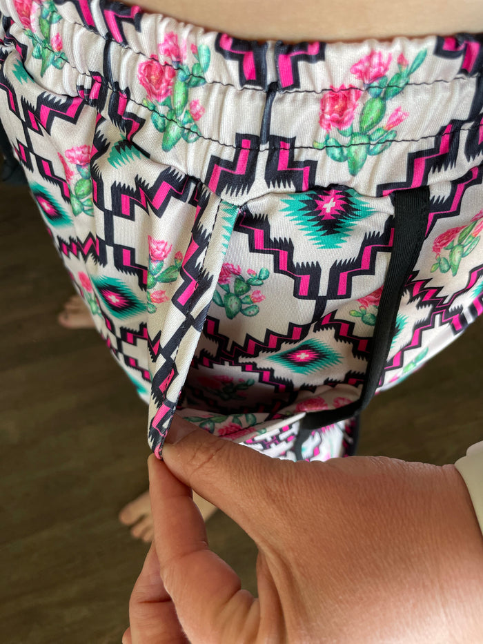 Cool Cactus Summer Shorts