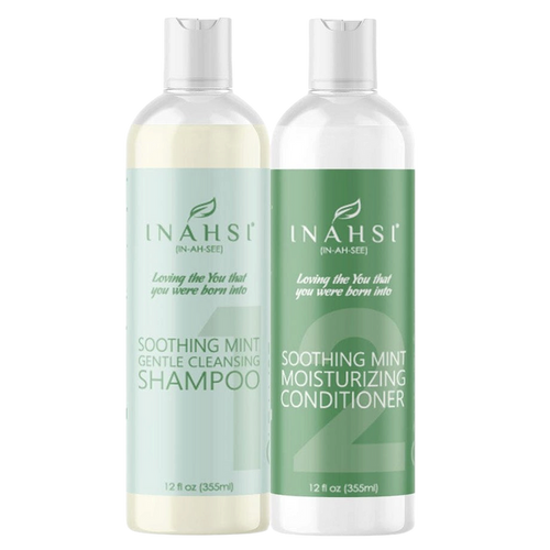 Inahsi Soothing Mint Cleanse & Condition Duo